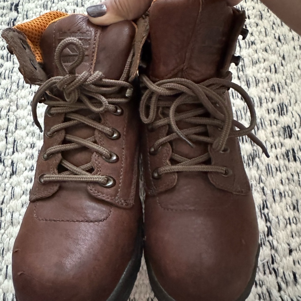 Timberland PRO Dark Brown Work Boots